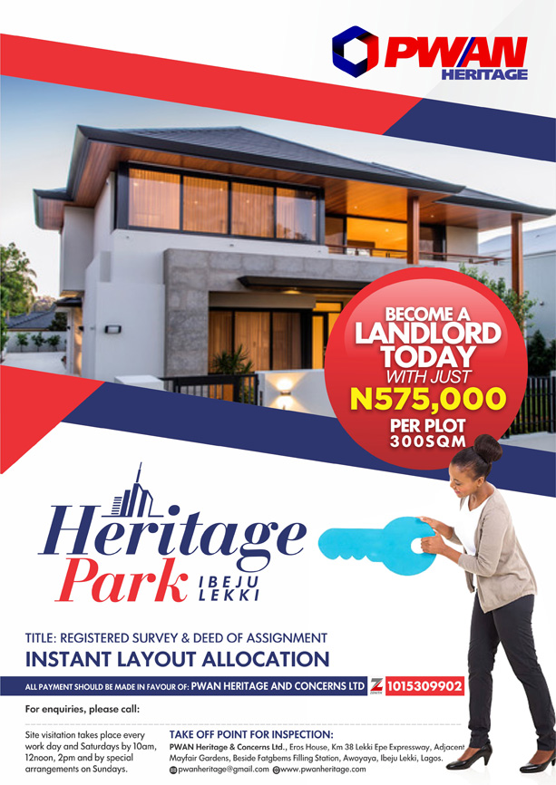 Heritage Park, Ibeju-Lekki