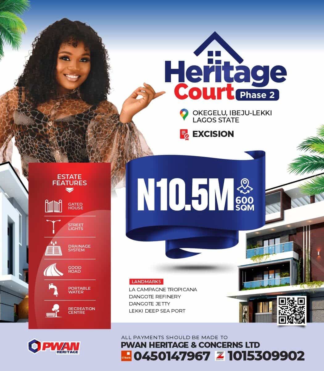 Heritage Court, Phase 2, Okegelu