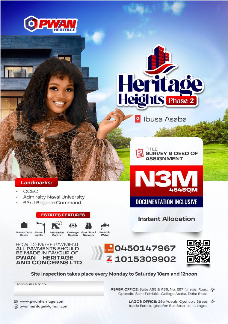 Heritage Heights Phase 2, Asaba
